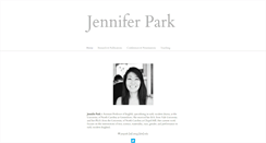 Desktop Screenshot of jennpark.com